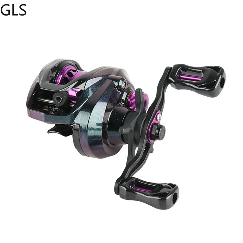 New Bait Finesse Casting Fishing Reel GBS200 8KG Max Drag Ultralight 154g Trout Ajing Carbon Saltwater Baitcasting Reel