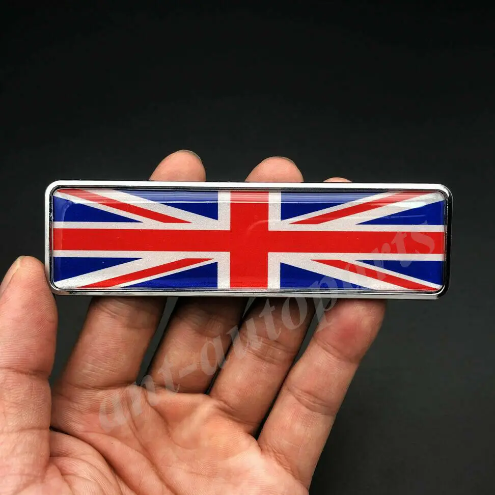 Metall Die Union Jack UK Flagge Auto Emblem Abzeichen Motorrad Aufkleber Decals Verkleidung