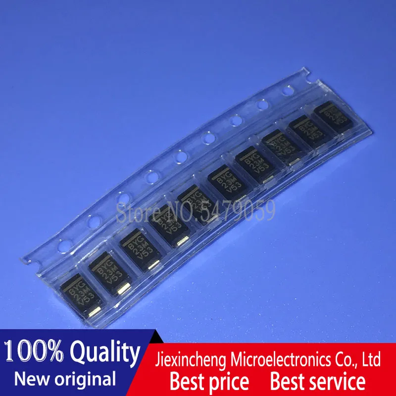 10PCS BZG05C5V6-M3-08 BZG05C5V6 ES1C BYG23M-E3/TR BYG23M BYS12-90-E3/TR BYS209 BZG03C12 BZG03C SMA(DO-214AC) 원래