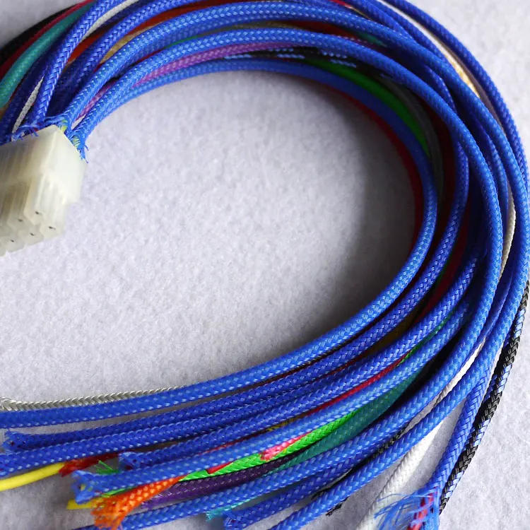 5/10M PET Expandable Cable Sleeve 3 ~ 30mm Tight Braided High Density Hardness Insulate Line Protect Wire Wrap Gland Sheath