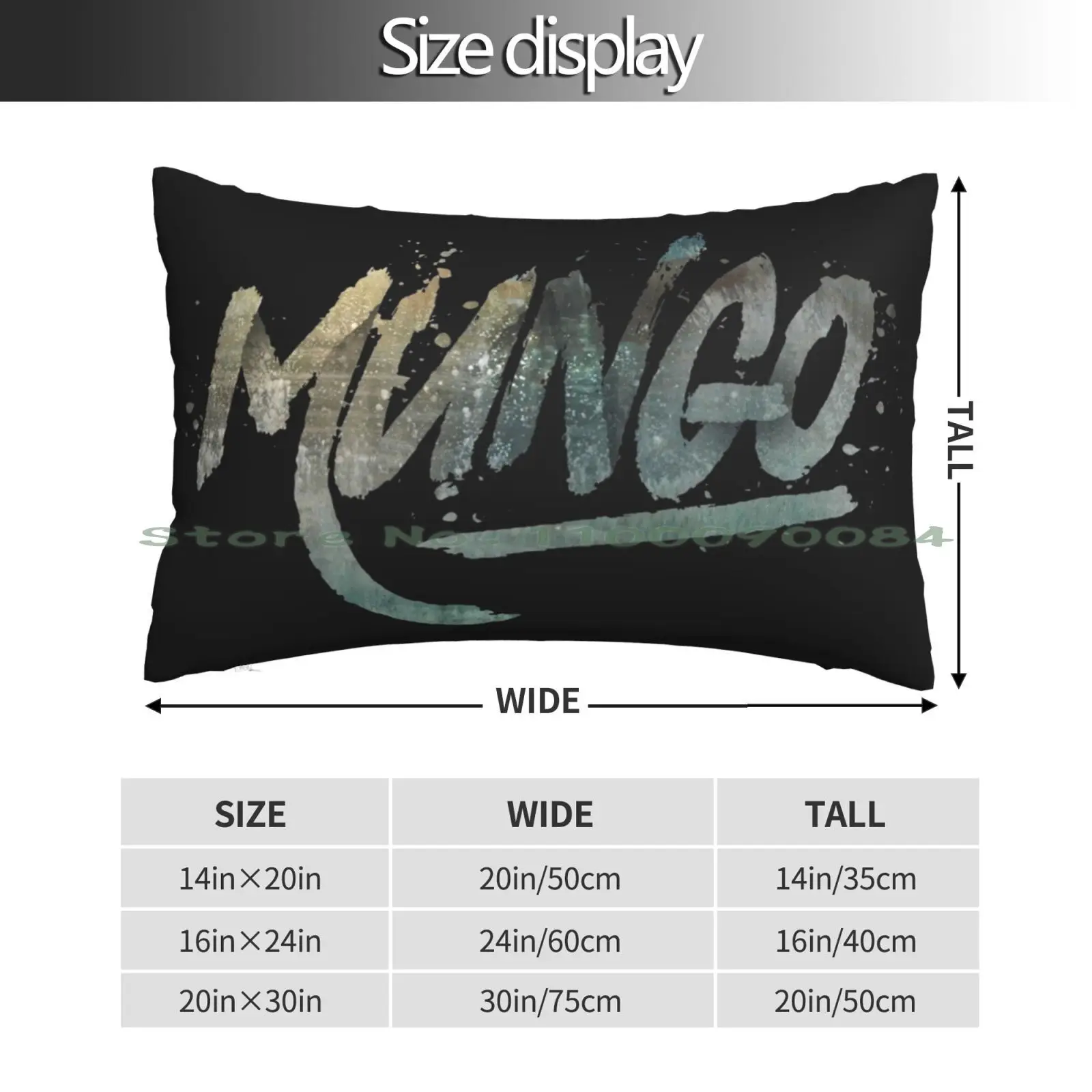 Mungo Pillow Case 20x30 50*75 Sofa Bedroom 3 4 Maccready Long Rectangle Pillowcover Home Outdoor Cushion Decor