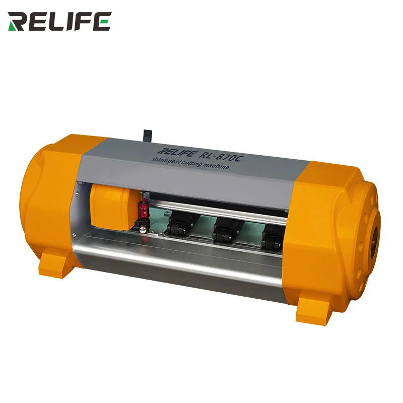 RELIFE RL-870C Intelligent Auto Film Cutting Machine Phone Screen Protection Cutter Hydrogel Films plotter/Matt filters Cutting