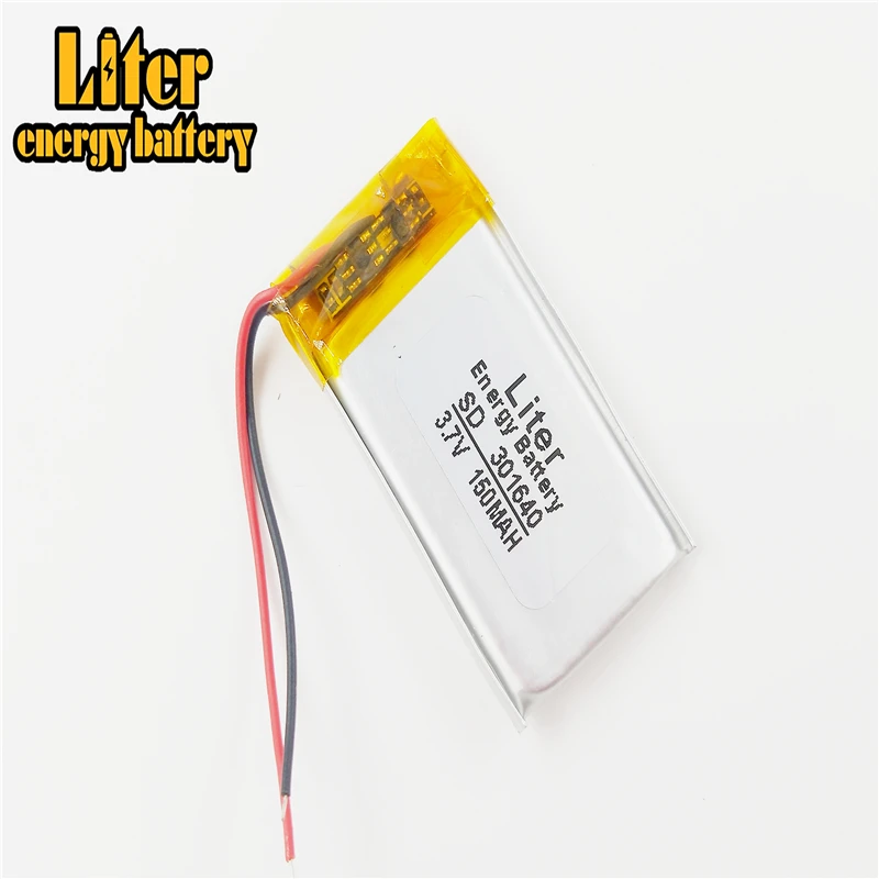 3,7 V 150mah 301640 031640 камера ручка термобелье башмак Bluetooth литиевая батарея прямые продажи с фабрики