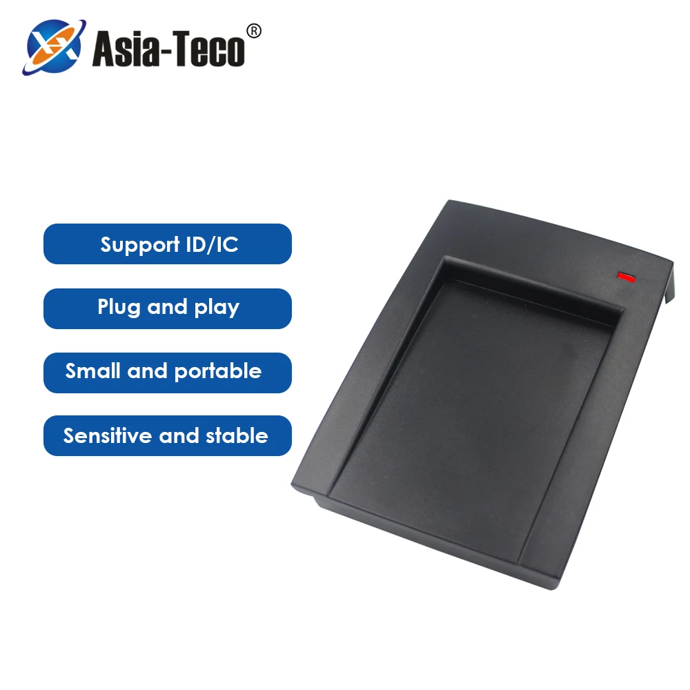 

RFID Reader USB Port EM4100 TK4100 125khz ID IC 13.56mhz Contactless Card Reader for c3-100 c3-200 c3--400 Controller