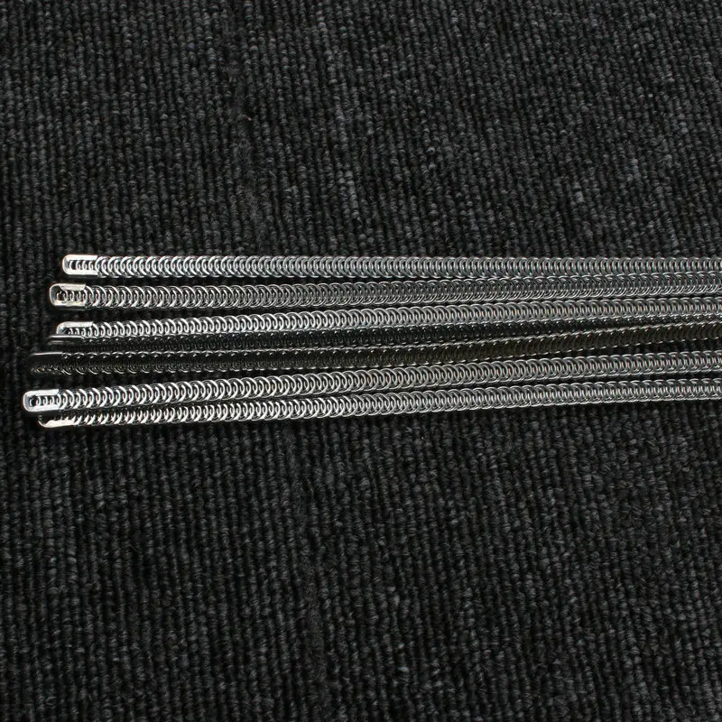 10pcs/lot 6mm width  20cm Galvanized Steel Wire Spiral Boning Sprial Steel Boning for Corset Making Wedding Dress DIY Sewing