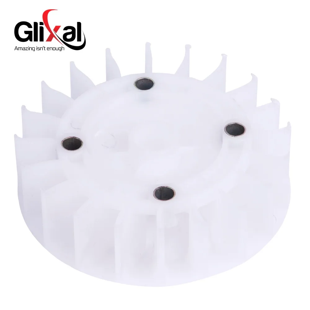 Glixal GY6 49cc 50cc Cooling Fan for Chinese Scooter Moped ATV Go-Kart 139QMA 139QMB Engine