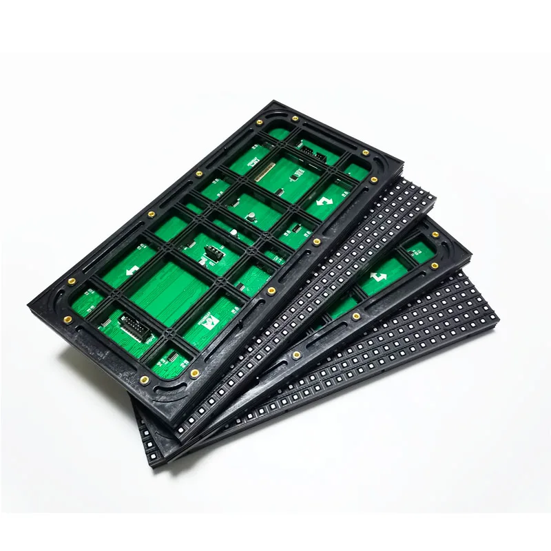 Full Color Outdoor P10 LED Display Module 320x160mm 1/4S Waterproof RGB LED Video Panels