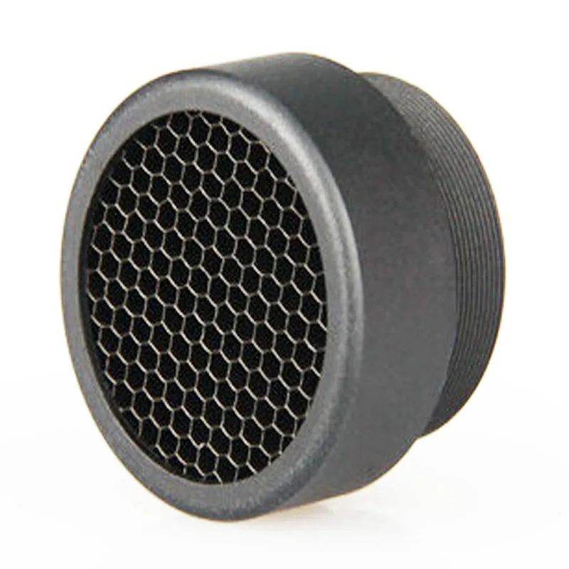 Tactical 25MM Metal Mesh Scope Protector Cover For Vortex SPARC Sight Black
