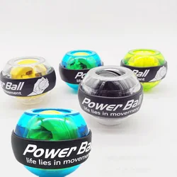 LED Wrist Ball Trainer Gyroscope Strengthener Gyro Power Ball Arm Exerciser Exercise Machine powerball