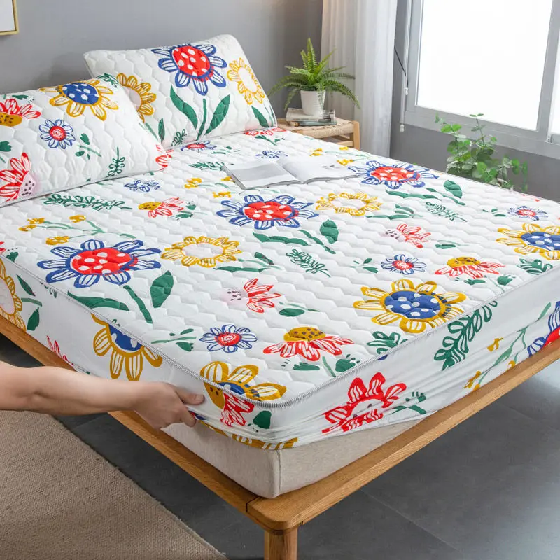 1 Pc Cotton Matress for Bed Home Mattress Cover Bedding Air Mattress Bed Queen King Size Mattress Pad Bed Sheet