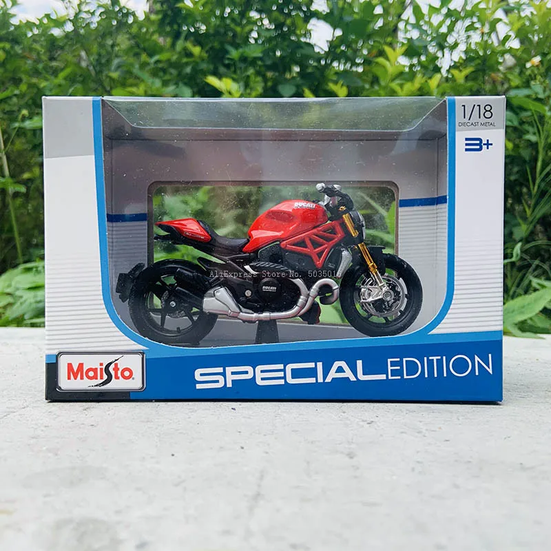 Maisto 1:18 16 styles Ducati Monster 1200S 2014 original authorized simulation alloy motorcycle model toy car gift collection