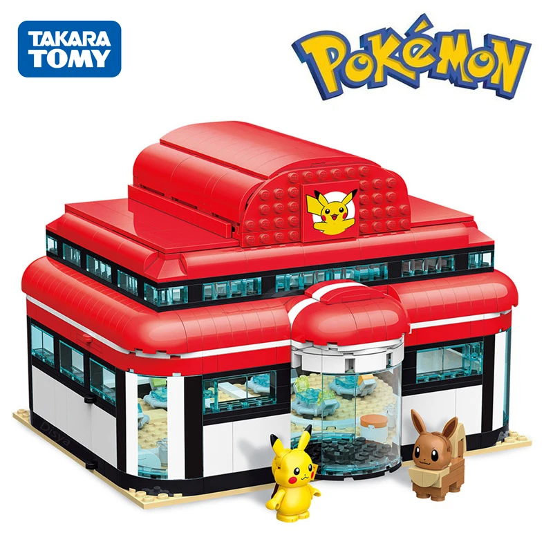 NEW ideas Cartoon Anime Pokemon Building Blocks Charizard pikachu Squirtle Bulbasaur DIY Model Educational Kids Toys For Gift