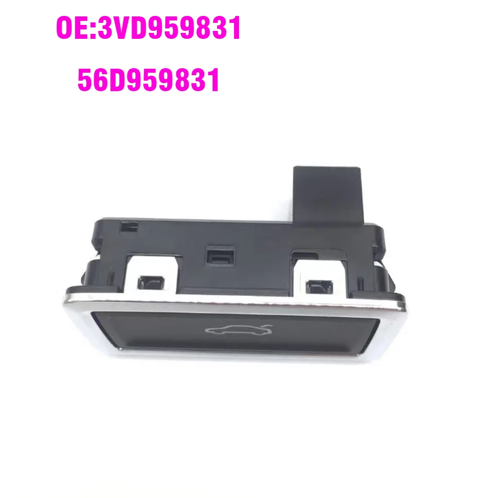 For Audi A4 B8 A6 C7 A8 Q7 For VW Passat Octavia Superb Electric Trunk Lid Lock Switch Push Button  56D959831F