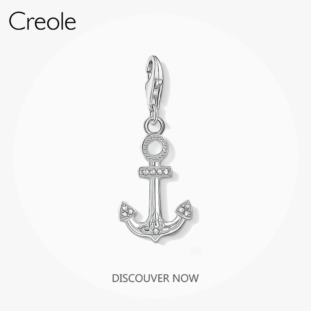 Anchor Charms Pendant 925 Sterling Silver Fit Bracelet Necklace 2021 Brand New Fine Jewelry For Women Men Trendy Protection Gift