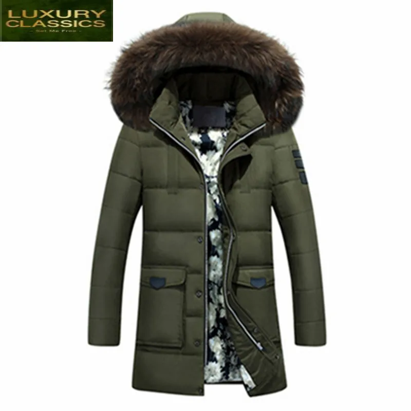 

Winter 2021 New Fashion Jacket Men Cotton Warm Outerwear Coat Male Windproof Parka Black Jaquetas Masculina Inverno CJ399