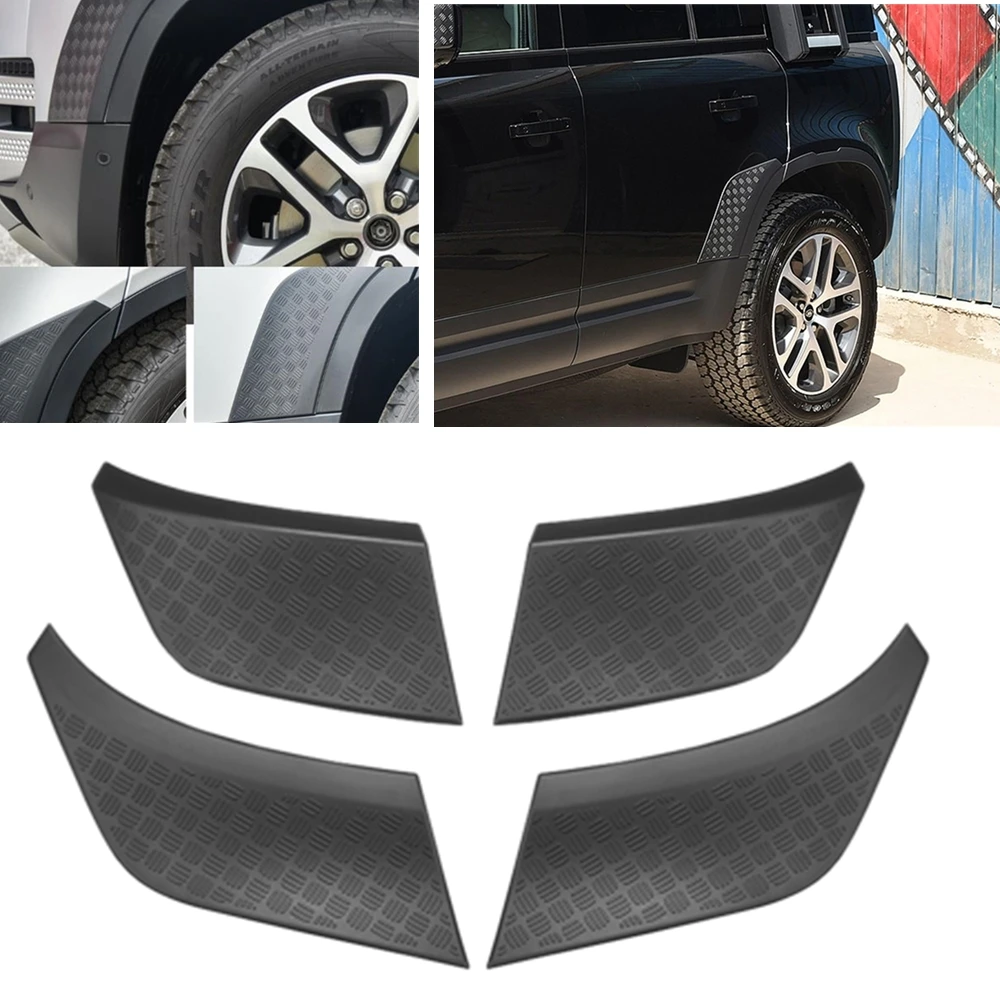 

For Land Rover Defender 90 110 2020 2021 2022 2023 Rear Front Fender Side Anti Scratch Wheel Guard Plate Corner Protect Cover