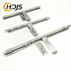 Stainless steel extra large thickening door latch security door bolts mounted padlock door latch wooden door lock lock latch