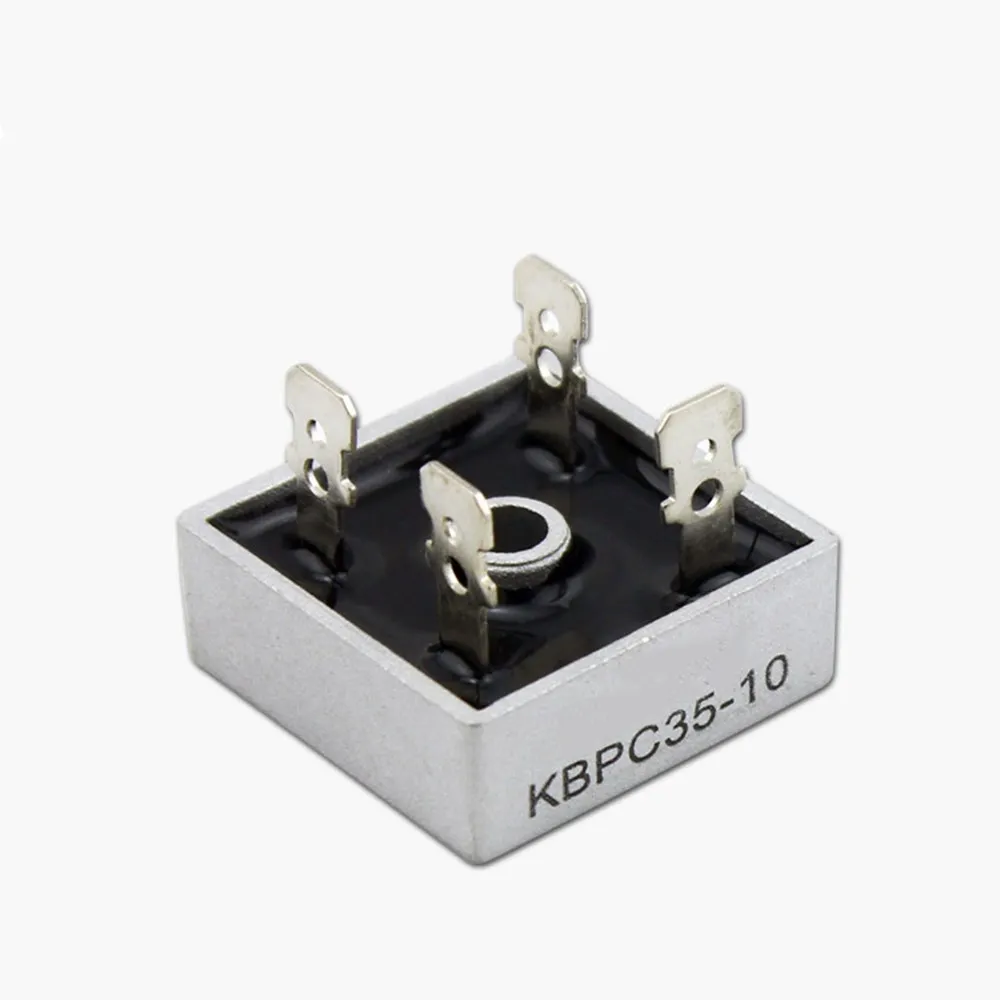 10pcs/Lot KBPC3510 35A 1000V Metal Case Bridge Rectifier brand new