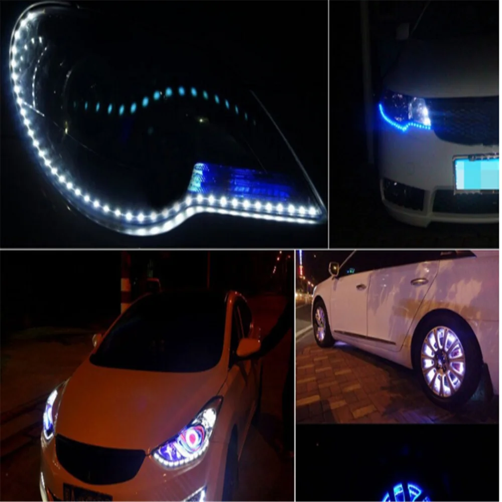 2x Car Led Strip DIY Bulb Atmosphere for Great Wall Haval Hover H3 H5 H6 H7 H9 H8 H2 M4 SC C30 C50