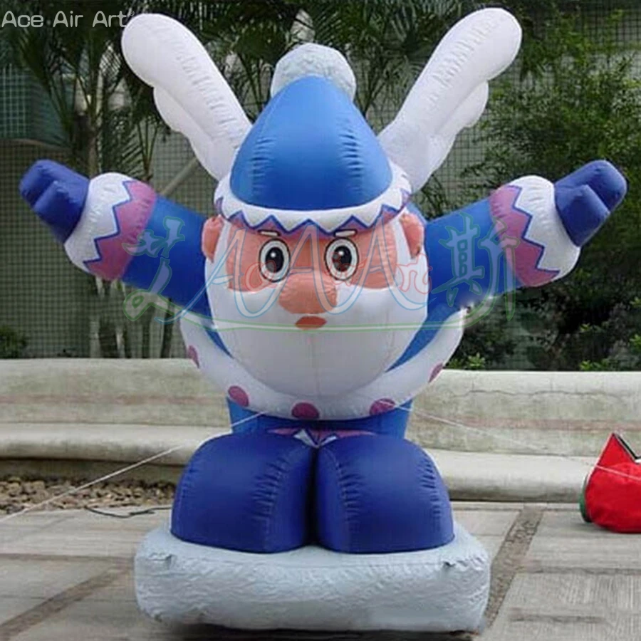 

2.5/3/3.6M Good Sellingt Blue Inflatable Bee Mascot Inflatable Animal Replica For Outdoor Advertising Exhibition/Event Promotion