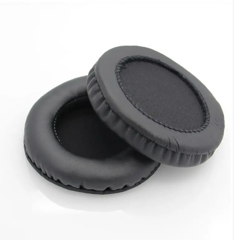 2 ピース/ペア 90 ミリメートル革イヤホン泡インナーイヤー型ビッグイヤフォンヘッドフォン 9 センチメートル耳パッドクッションスポンジカバーヒント sony MDR-V700DJ