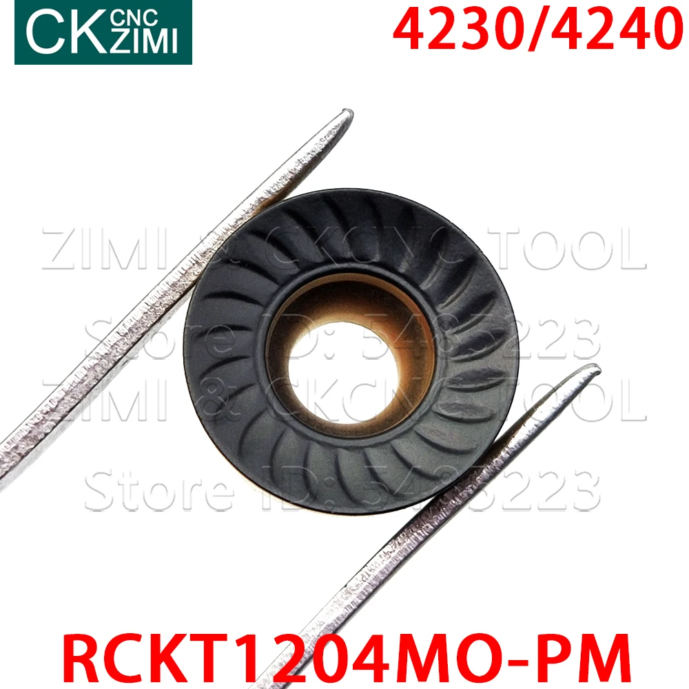 RCKT1204MO-PM 4240 RCKT1204MO-PM 4230เครื่องกลึงแทรกRCKT Indexableโปรไฟล์Millingเครื่องมือเครื่องกัดIndexableเครื่องกัดเครื่องมือ