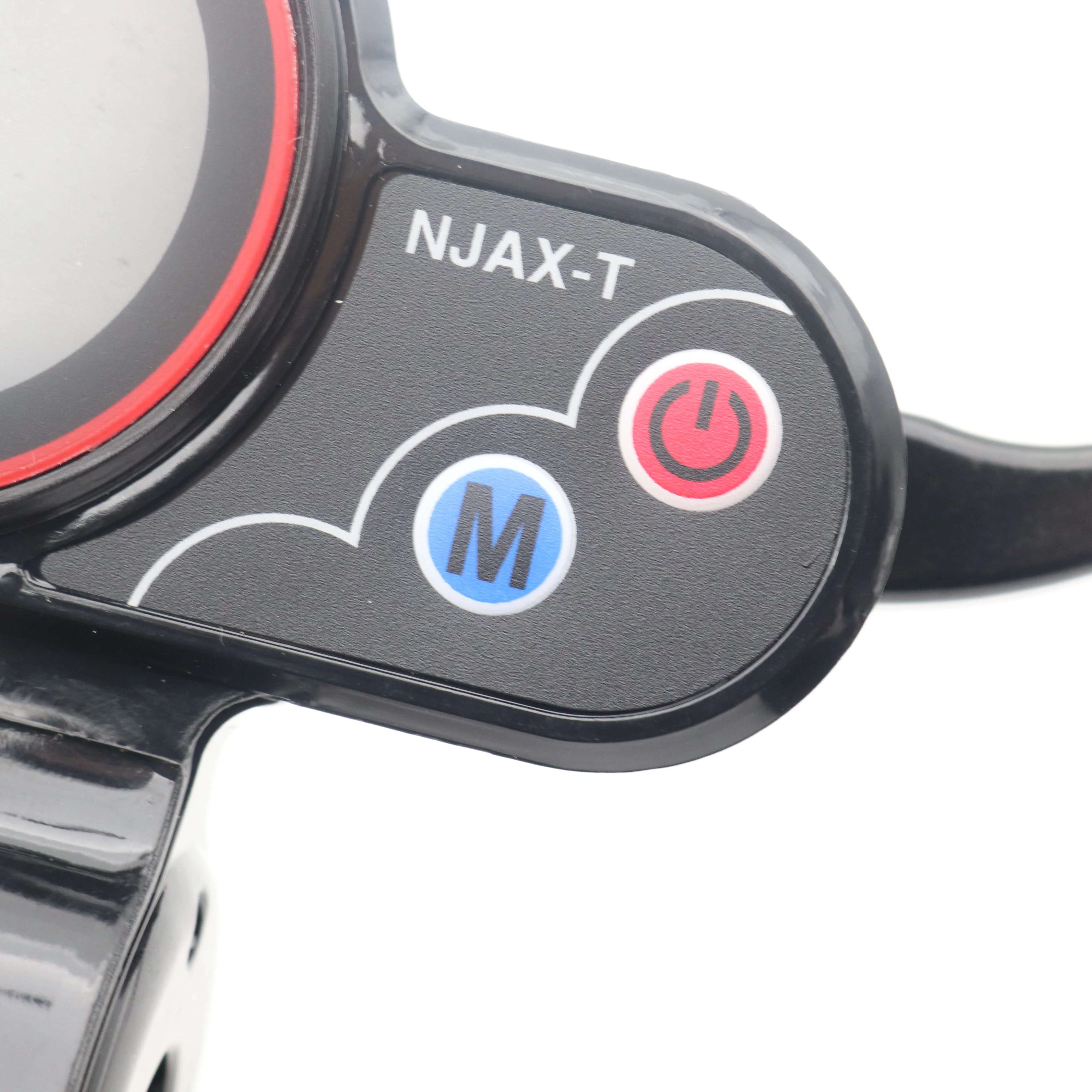 NJAX-controlador de CC sin escobillas con batería de litio, Panel de pantalla de cristal líquido, patinete eléctrico, 48V, 25A, Doble accionamiento