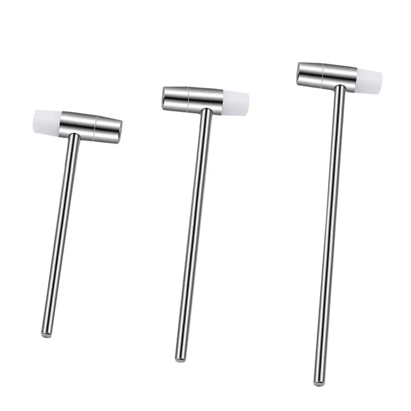 Multifunctional DIY ขนาดเล็กนาฬิกาค้อนคู่โลหะผสม ABS ยางนาฬิกาเรือนนาฬิกาสายคล้องคอสร้อยข้อมือซ่อมเครื่องมือ