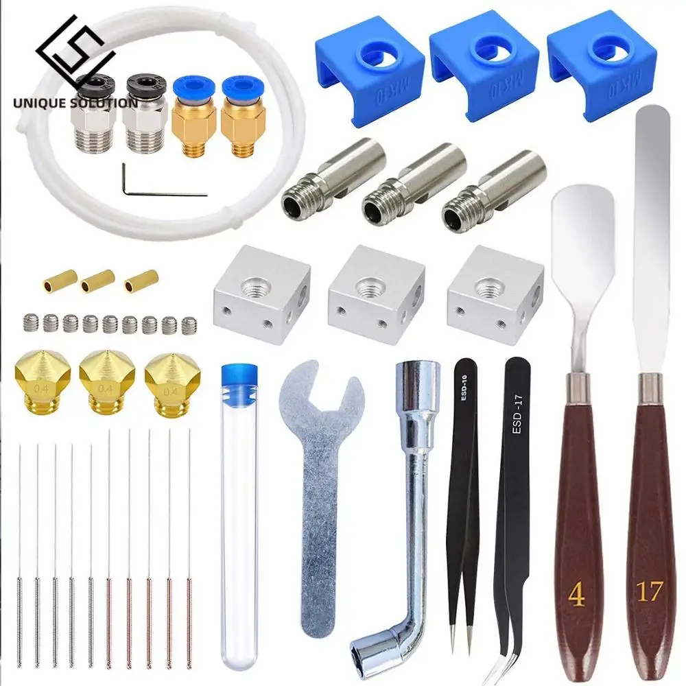 

3D Print Removal Tools kit MK8 E3D MK10 complete 3D print finishing tool Retouch Use for 3d printer PLA resin printer model