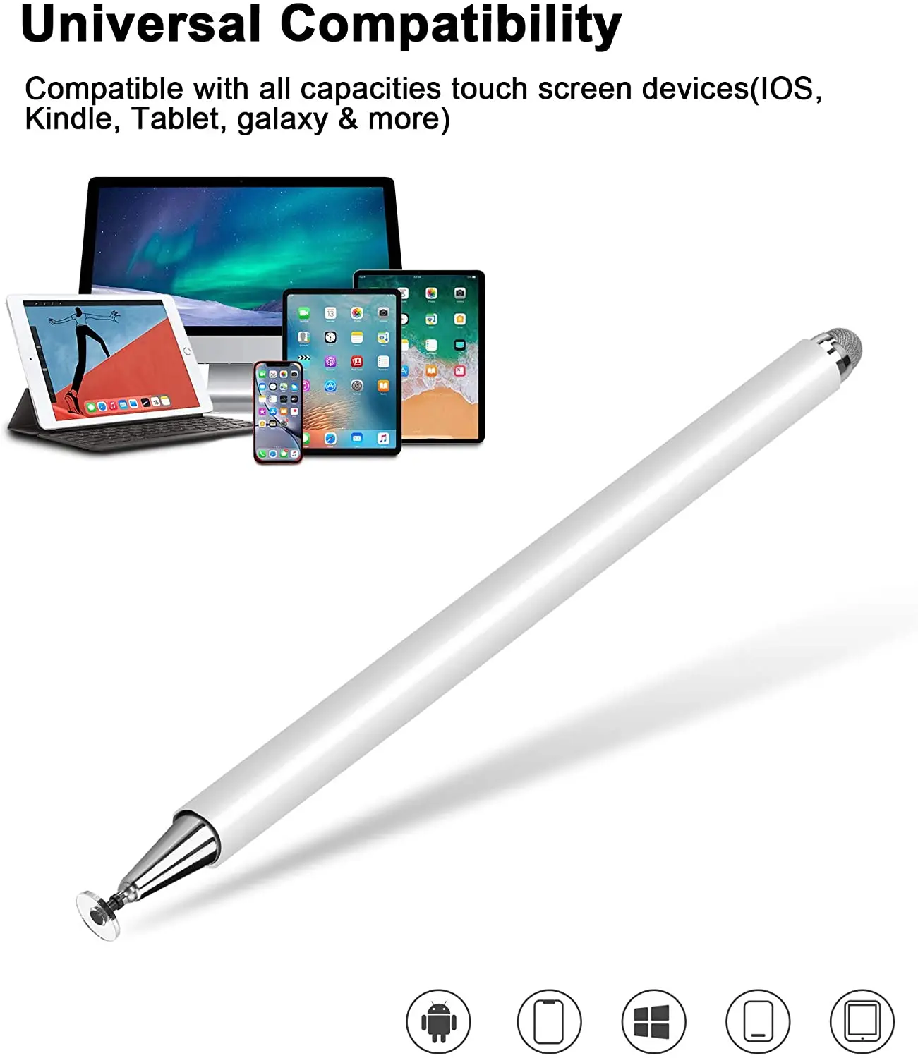 

Capacitive Stylus Touch Screen Pen Universal for Samsung Galaxy Tab S7 SM-T870 T875 S7 Plus T970 T975 Tab A7 T500 505 tablet Pen