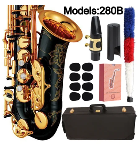 

MFC Saxophone Alto 280 Professional Alto Sax Custom 280 Series High Saxophone Black Lacquer With Mouthpiece Reeds Neck Case