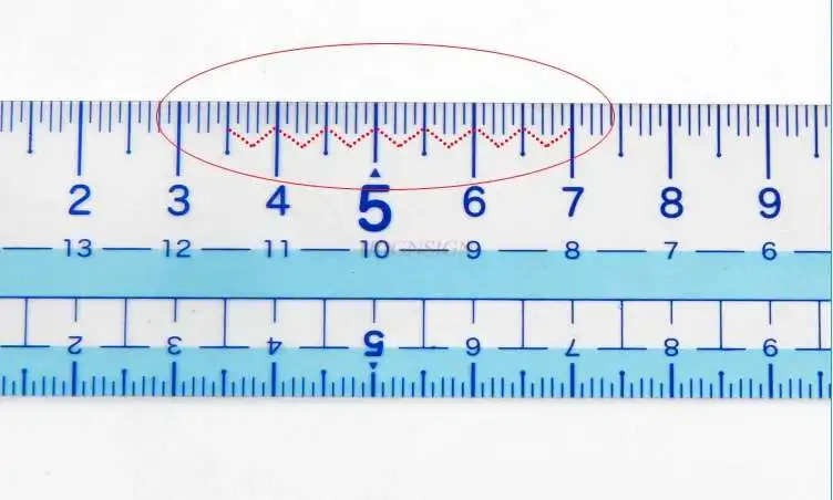 Teste do estudante não é fácil de quebrar a Régua, Triângulo Plate, transferidor, 4Pcs Set