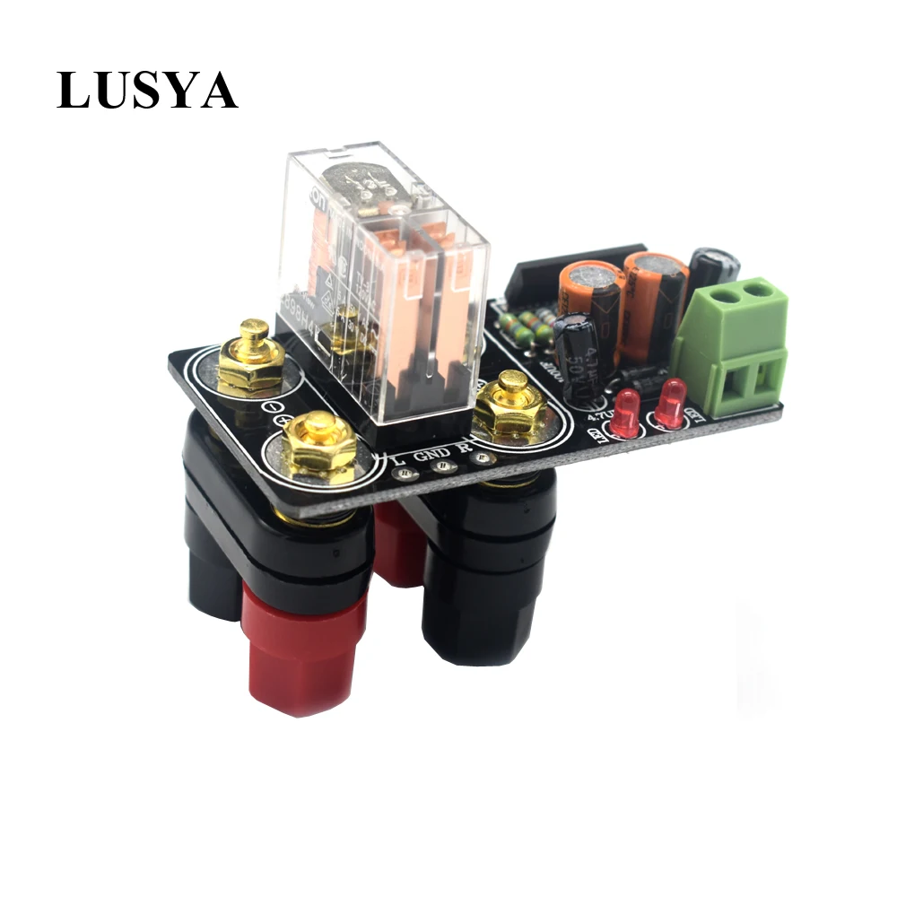 Lusya UPC1237 speaker protection board directly mounted on the chassis Reliable Performance for Hifi Amplifier AC12-24V A1-004