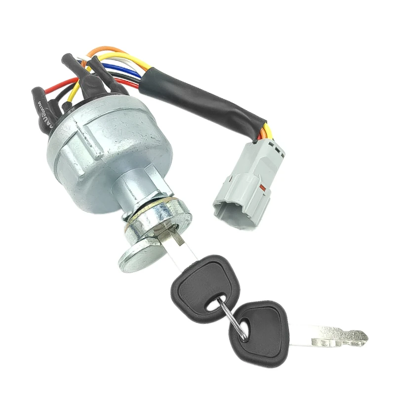 

excavator accessories SY 75/215/235-8 Ignition Lock Electric door lock Ignition start switch