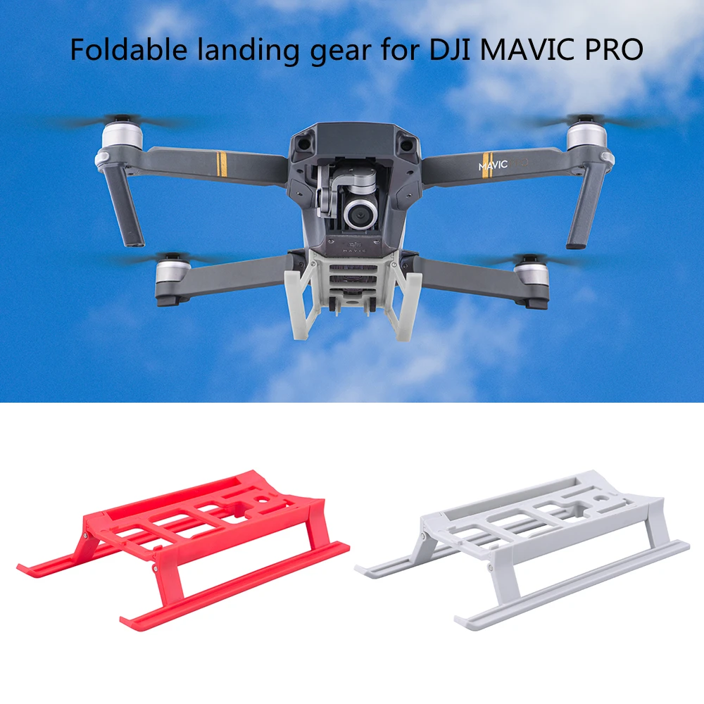 

1Pcs For Mavic Pro Foldable Landing Gear Leg Heightened Extended Kits for DJI Mavic Pro Accessories