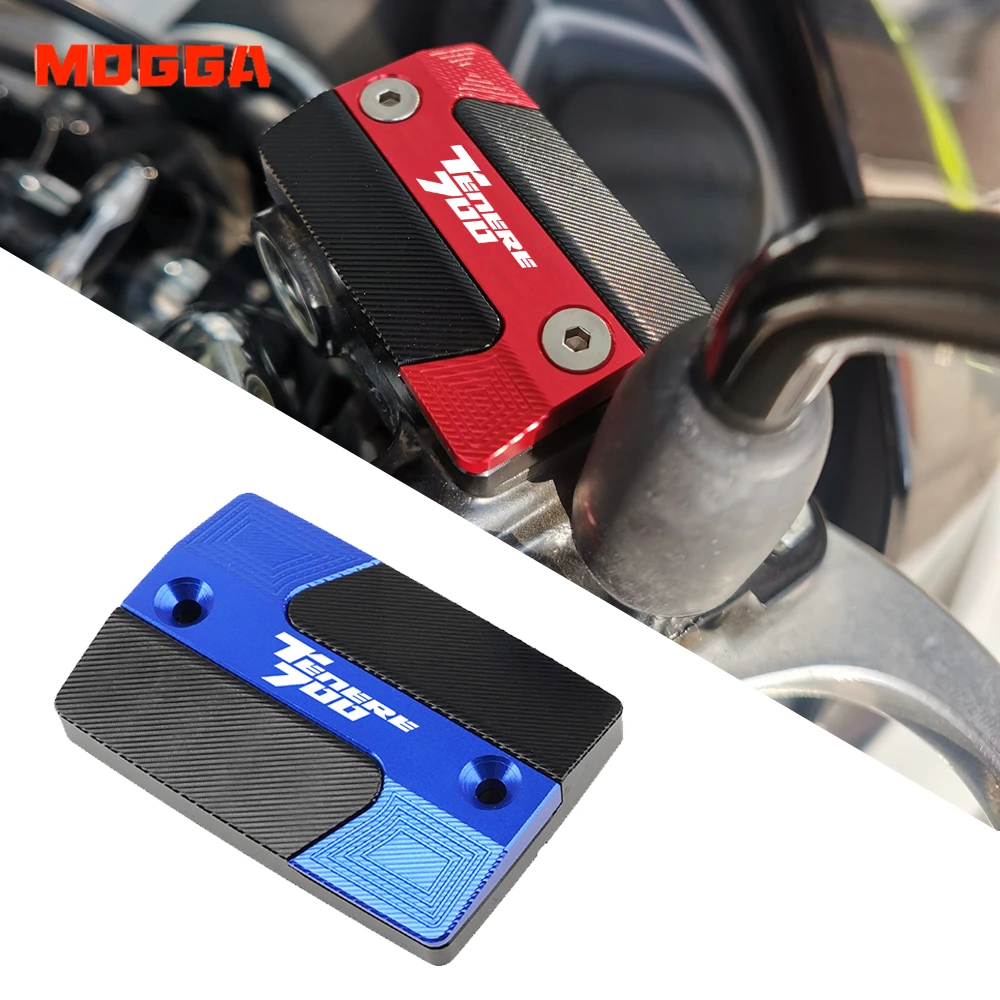 

For YAMAHA TENERE 700 2019-2020 Hot Deals Motorcycle CNC High quality Accessories Aluminum Front Brake Fluid Reservoir Cover
