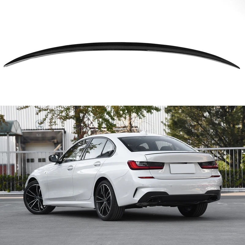 

For BMW 3 Series G20 G80 M3 M Style Spoiler Carbon Fiber Rear Trunk Wing For BMW G20 G80 M3 2019-2021