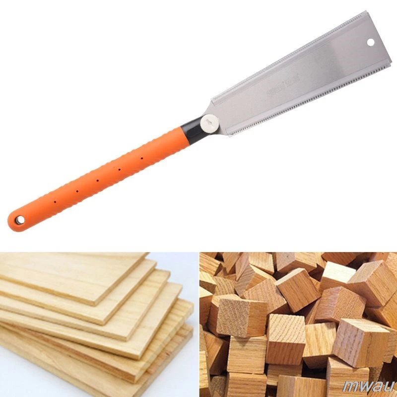 Hand Saw SK5 Japanese Saw 3-edge Teeth 65 HRC Wood Cutter For Tenon Wood Bamboo Plastic Cutting Woodworking Tools 1PC