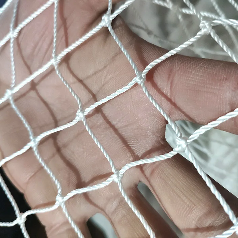 Solid White Nylon Netting,Nylon Fishing Net Mesh Anti Bird Netting Garden Net and Crops Protective Mesh,Cat Dog Chicken Pen Net