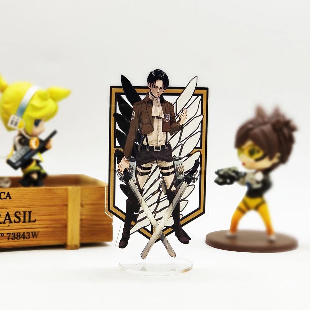 Shingeki no Kyojin Attack on Titan Levi Wings of Liberty  anime Japanese acrylic standee figurines desk decoration cake topper