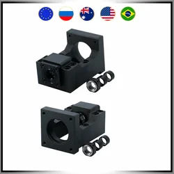 Steel Step servo motor Brackets HM10-57 HM10-60 HM12-57 HM12-60 HM15-57 HM15-60  motor mount for ball screw