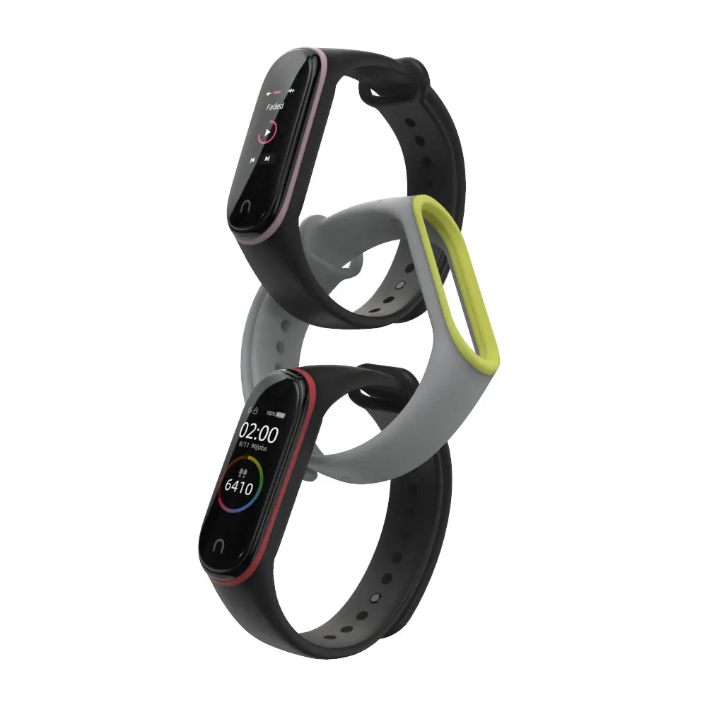 Mi Band 4 Strap for Xiaomi Mi Band 4 Bracelet Silicone Wrist Strap for Xiaomi Band 3 Wristbands Smart Accessories Global Version