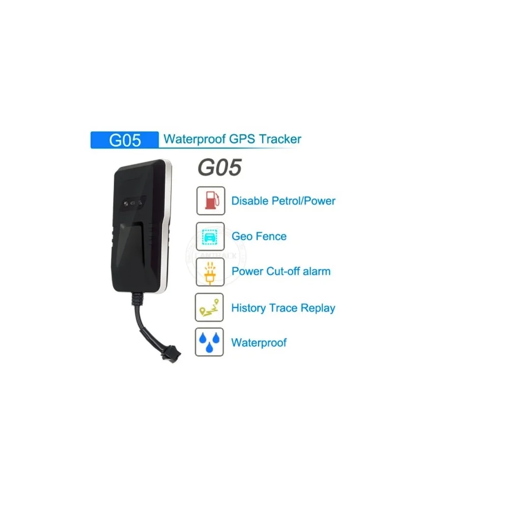 قطع المحرك عن بعد مضاد للسرقة G05 في الوقت الحقيقي GSM/GPRS/GPS جهاز تعقب الدراجة النارية RYDG05