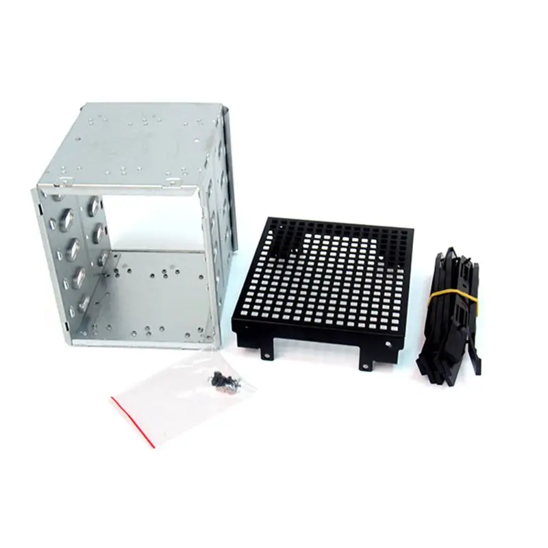 

2022 New Large Capacity Stainless Steel HDD Hard Drive Cage Rack SATA Hard Drive Disk Tray Caddy for Computer Accessories