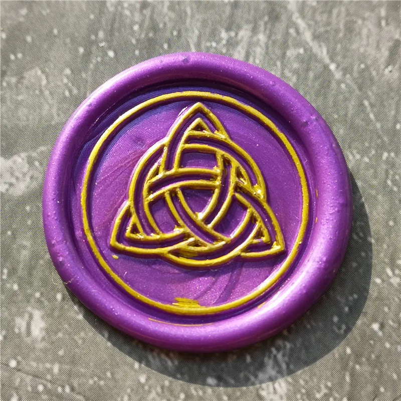 Celtic Knot Wax Seal Stamp Celtic Knot Sealing Wax Stamp Celtic Knot Wax Seal Custom Initial Date Wedding Wax Seal Kit Personali
