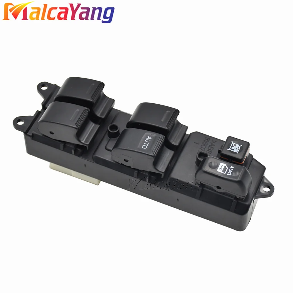 زر مفتاح النافذة الرئيسية الكهربائية الأمامية اليمنى لسيارة Toyota Corolla Starlet EP91 EP95 Sprinter 84820-12350 84820-13030