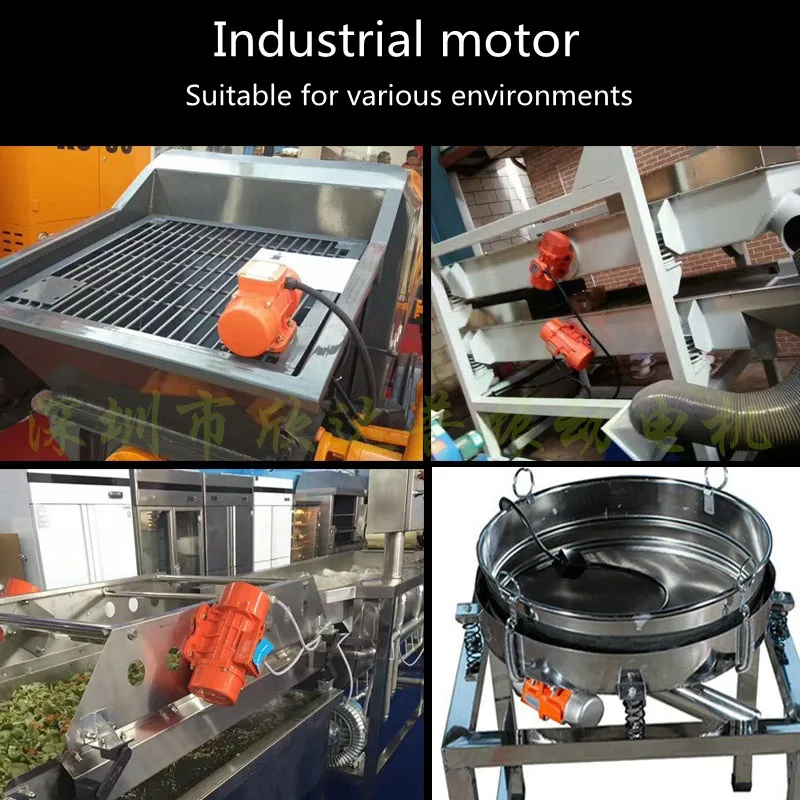 220V Reinkupfer-Vibrationsmotor - Industrieller Misch- und Rührwerk, Hocheffiziente Industrie-Vibrationsmaschine – Detail 6