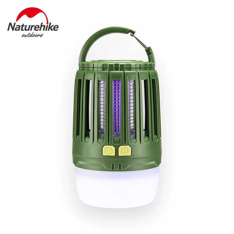 Naturehike Campsite Lamp Waterproof Tent Light Multi-Function Mosquito Killing Lamp Portable USB Camping Lamp Outdoor Lantern