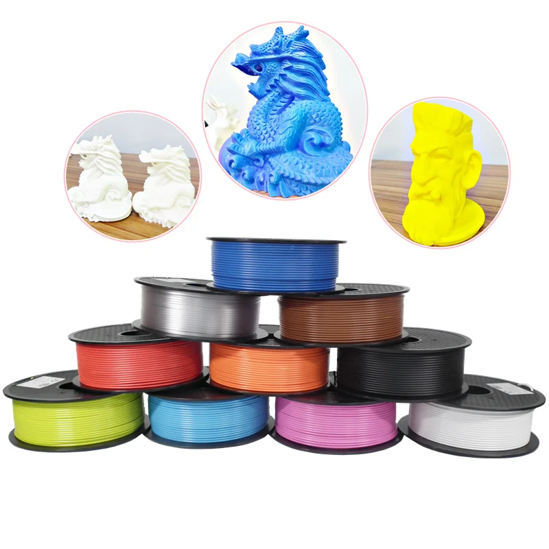 PETG Filament 1kg 1.75mm FDM 3D Printer Material With Spool High Strength Non-Toxic 100% No Bubble Filaments