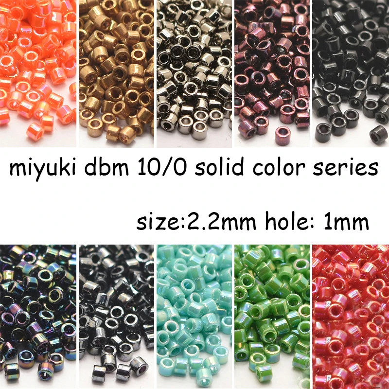 Japan Miyuki Delica Beads 2.2 Dbm18 Color Matte Solid Color Picasso Seed Beads 5G Pack